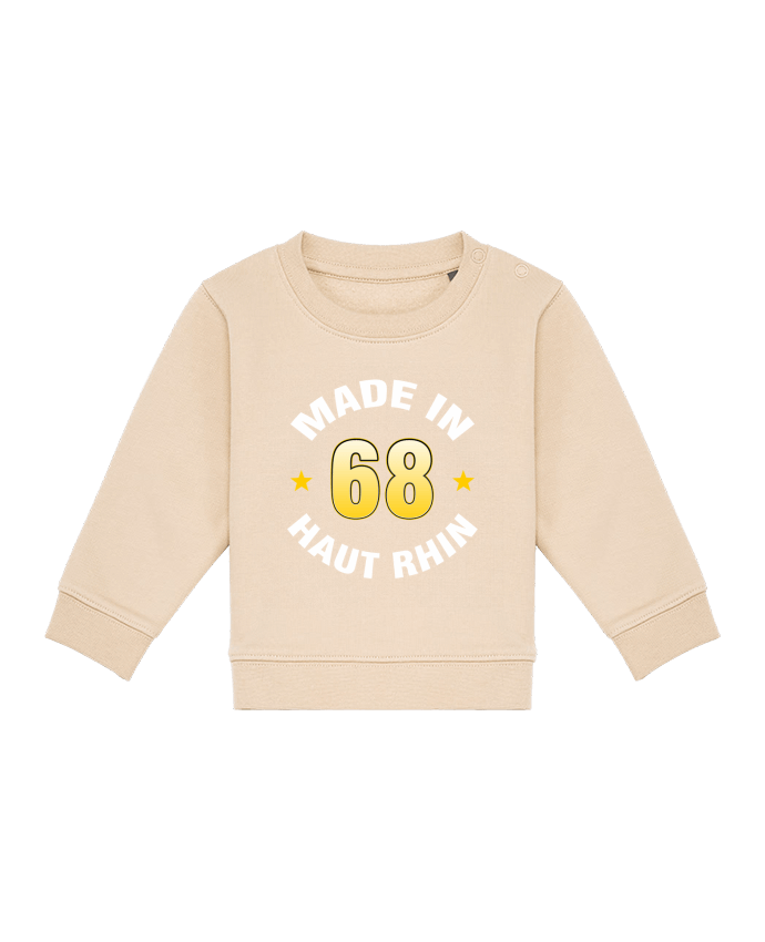Sweat bébé Haut Rhin par Logorigolo