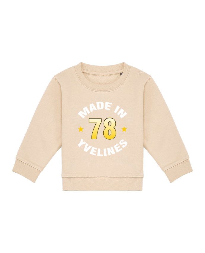 Sweat bébé Yvelines par Logorigolo