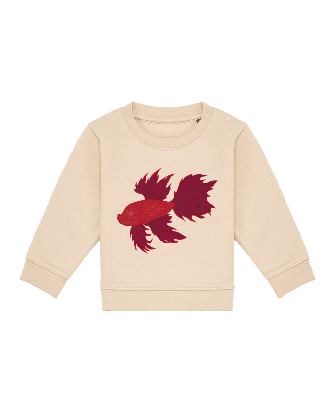 Sweat bébé BETTA ROJO par Santiaguen