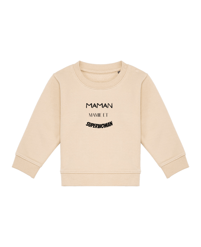 Sweat bébé Super Mamie par JDL