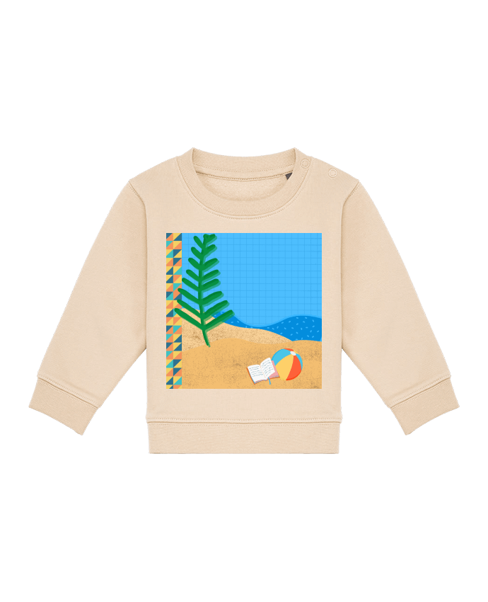 Sweat bébé La plage en été par IzzieMonkey