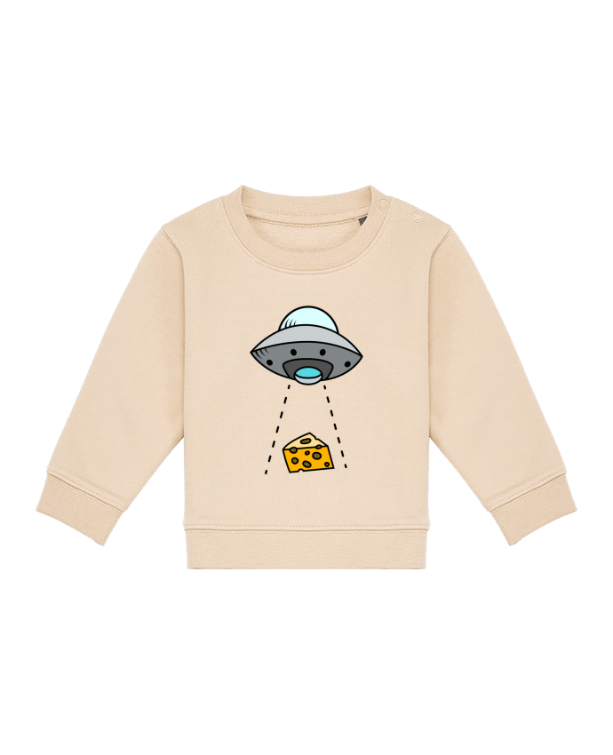 Sweat bébé Extraterrestre Enlèvement Fromage par NicolasLebrun