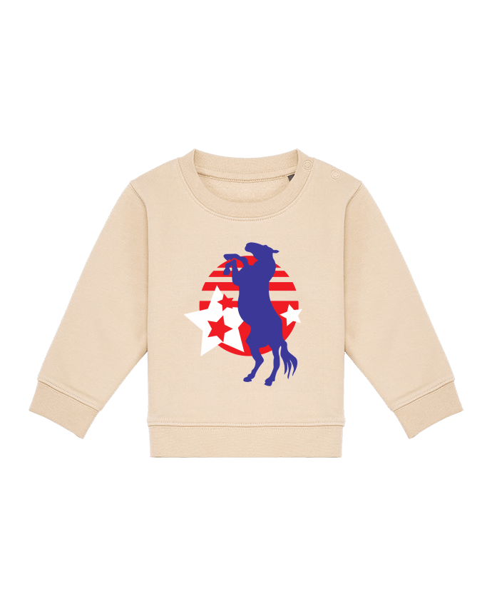 Sweat bébé Cheval cabré par illustraman