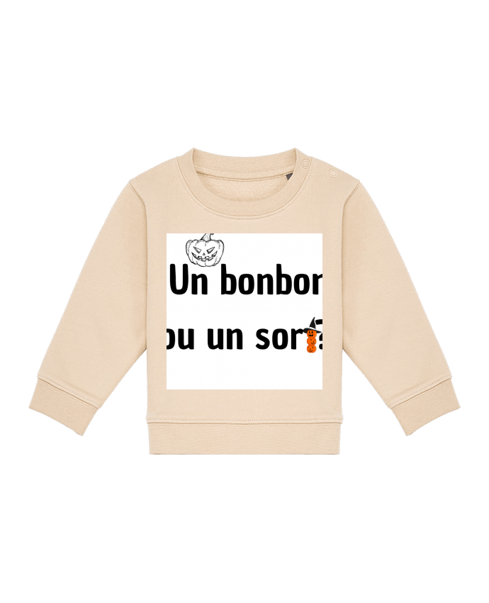 Sweat bébé Un bonbon ou un sort? par Cysou.hlm