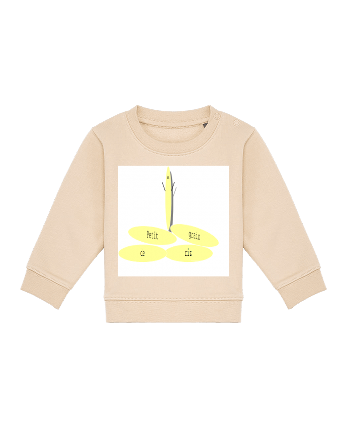 Sweat bébé petit grain de riz par petitgrainderiz