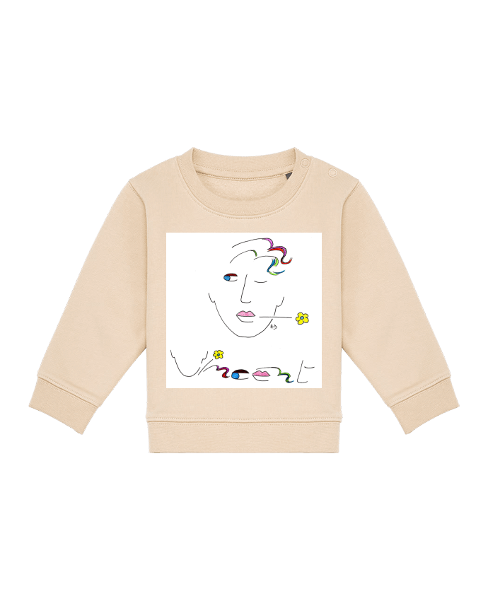 Sweat bébé vincent2 par Mobius