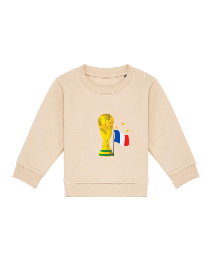 Sweat bébé Coupe du monde 3 étoiles par FMTdesigner