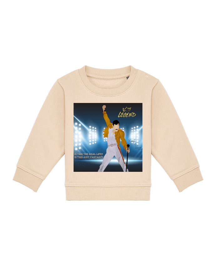 Sweat bébé Freddie Mercury par mscaglione