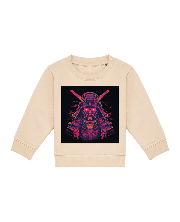 Sweat bébé Vector Pink Samurai par Jaspion