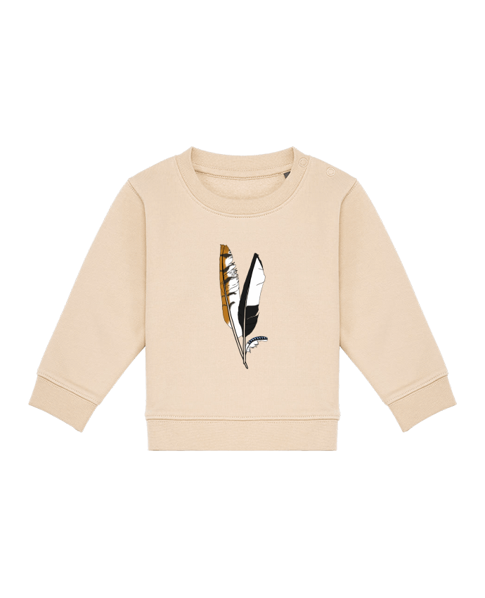 Sweat bébé Plumes par PlasmaPulsar