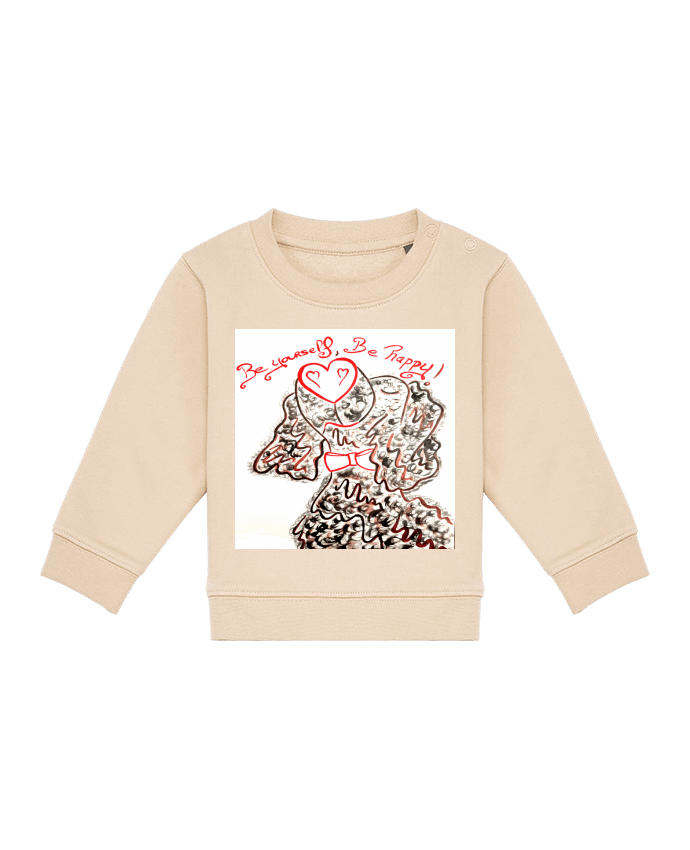 Sweat bébé Popdog Art Teckel : fier et adorable  ! par Doudoueditions