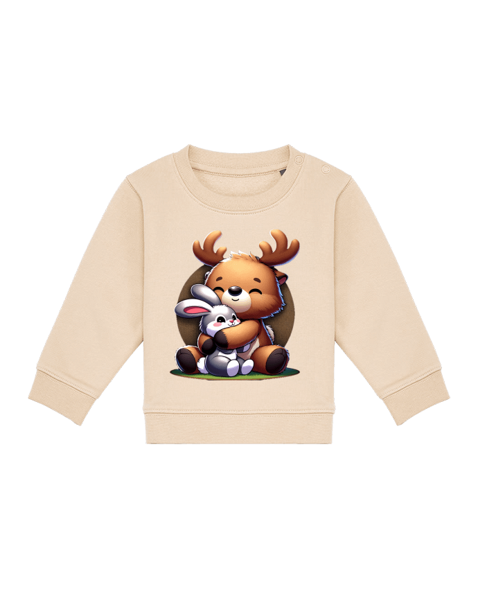 Sweat bébé Animals Family par Omicron