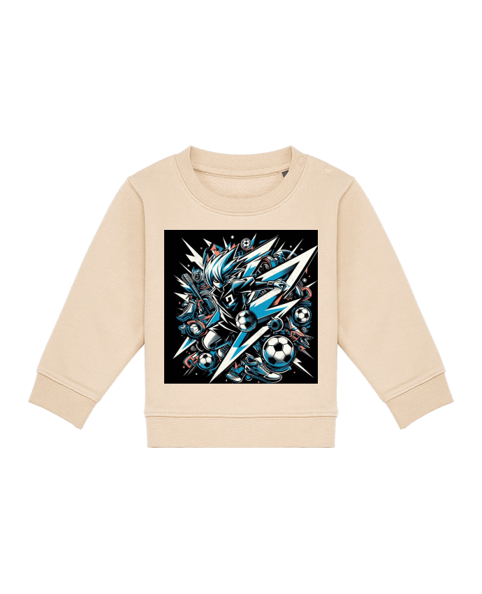 Sweat bébé futbol art par Gala