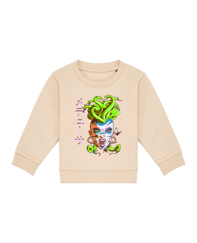 Sweat bébé Medusa punk par TOMI AX