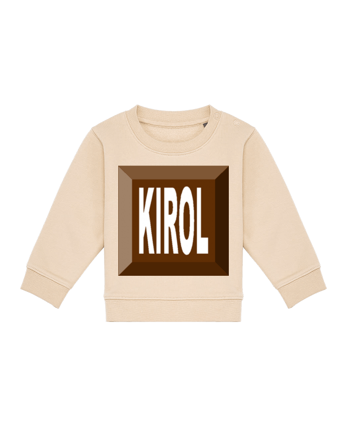 Sweat bébé KIROL  Chocolat par FIRST  STAR