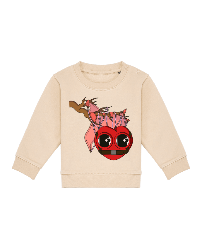 Sweat bébé HOOKED par Santiaguen