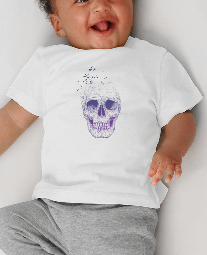 T-shirt bébé Let Them Fly manches courtes du designer Balàzs Solti