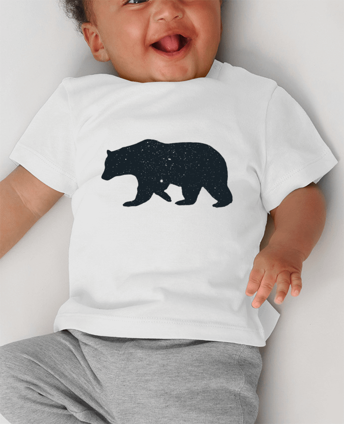 T-shirt bébé Bar manches courtes du designer Florent Bodart