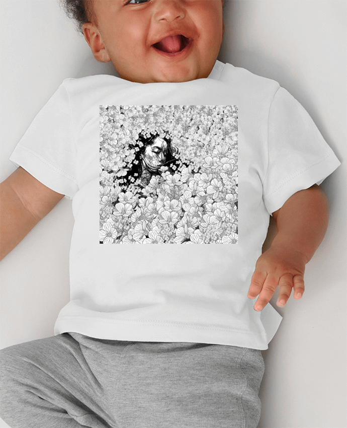 T-shirt bébé Interrompere manches courtes du designer PedroTapa