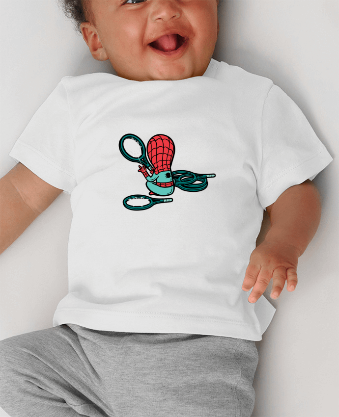 T-shirt bébé Sport Shop manches courtes du designer flyingmouse365