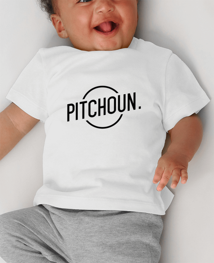 T-shirt bébé Pitchoun manches courtes du designer tunetoo