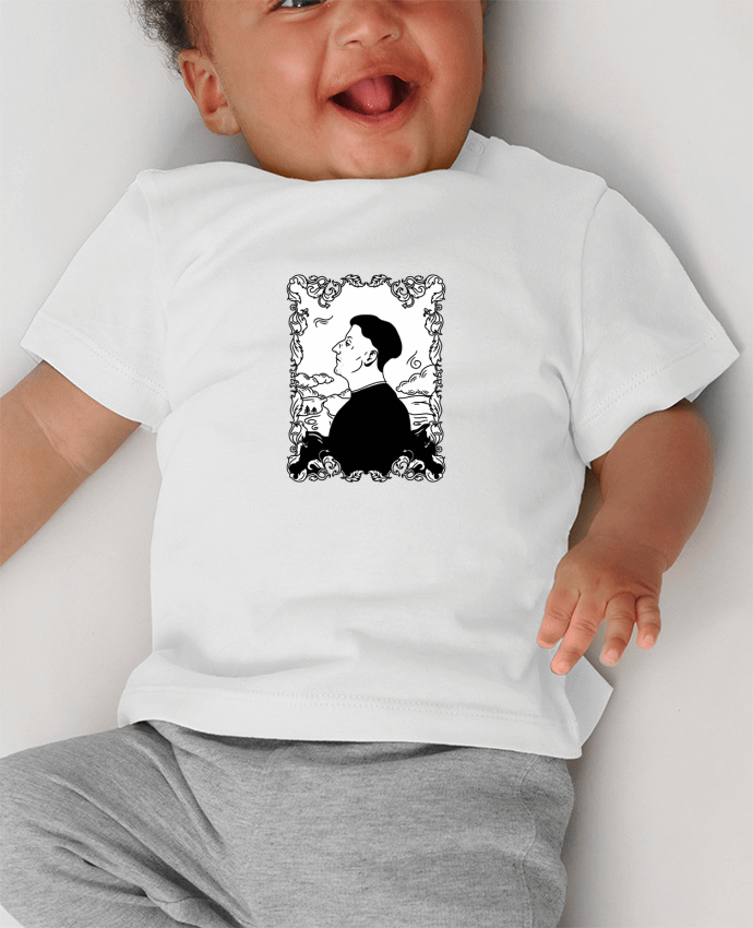 T-shirt bébé Godefroy de montmirail manches courtes du designer tattooanshort