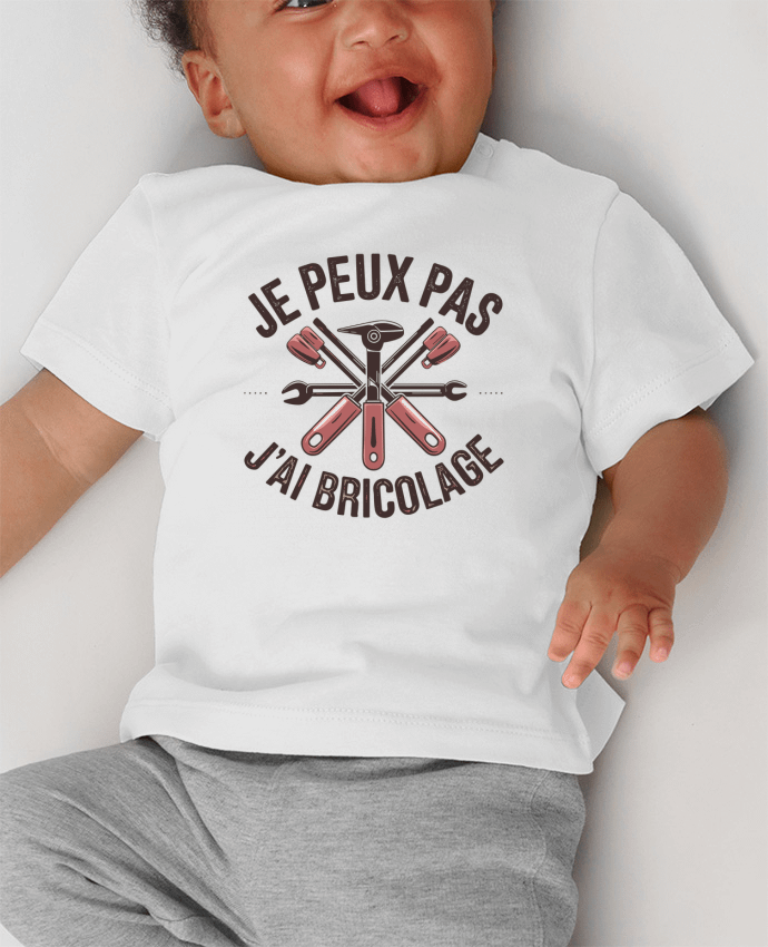 T-shirt bébé je peux pas j'ai bricolage manches courtes du designer bwilfy