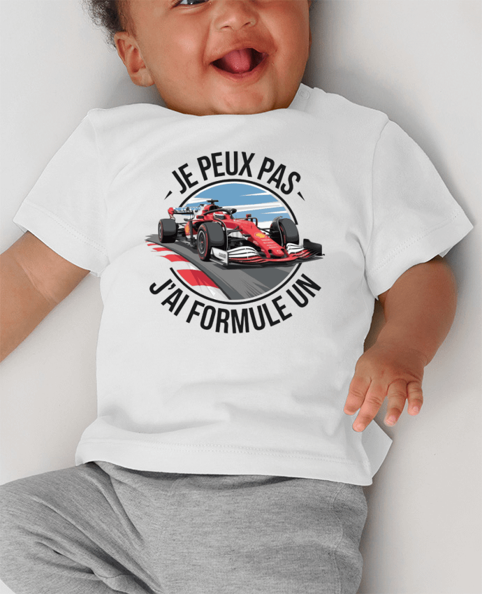 T-shirt bébé je peux pas j'ai formule un manches courtes du designer bwilfy