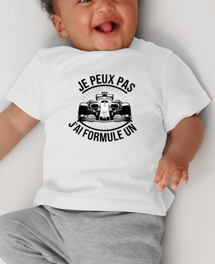 T-shirt bébé je peux pas j'ai formule un manches courtes du designer bwilfy