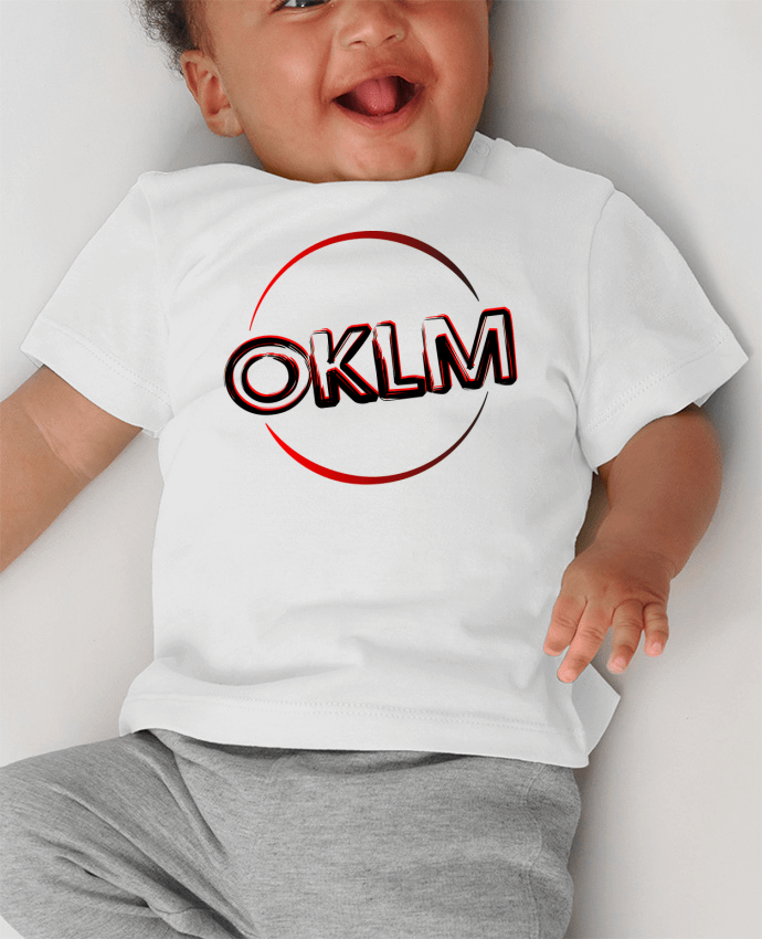 T-shirt bébé OKLM manches courtes du designer jorrie