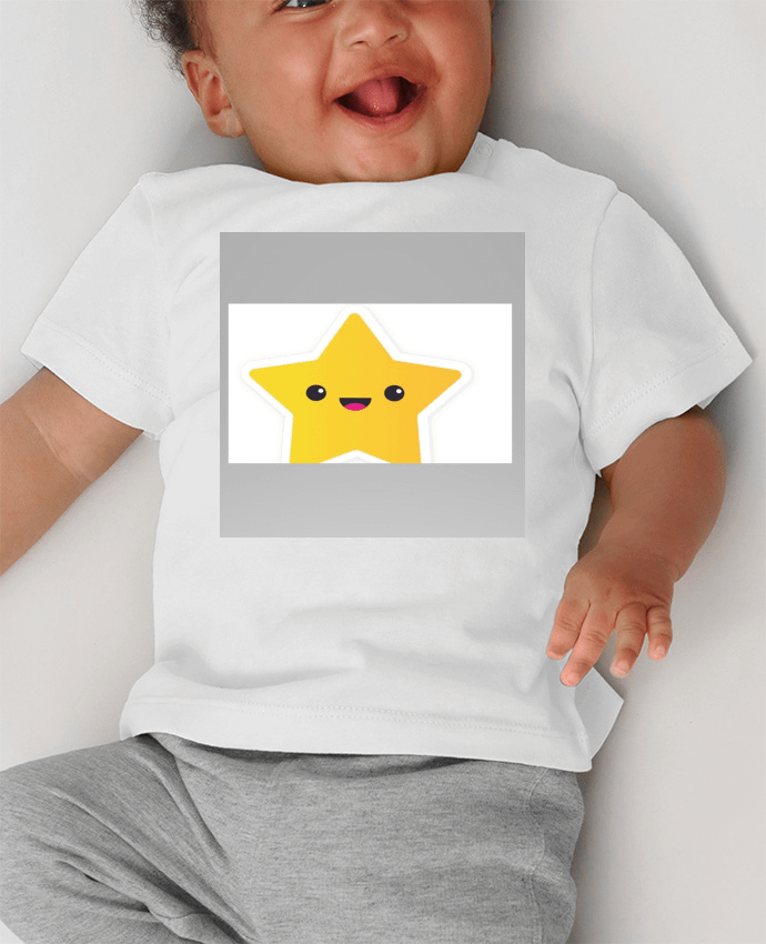 T-shirt bébé estrella manches courtes du designer Mzzrosario