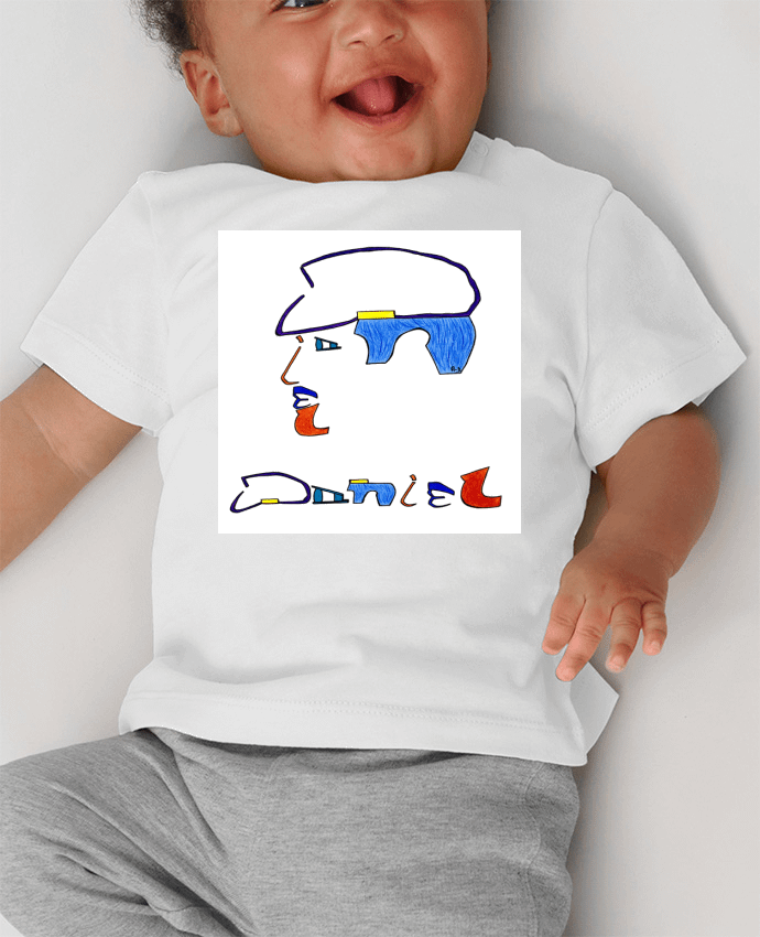 T-shirt bébé daniel2 manches courtes du designer Mobius
