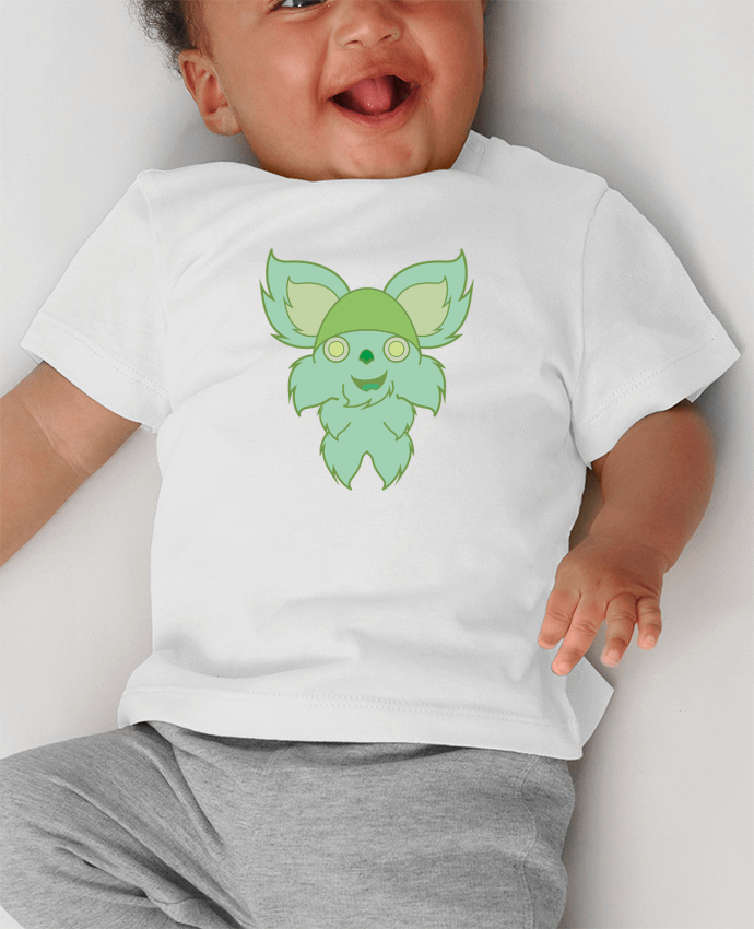 T-shirt bébé PELUSYN manches courtes du designer Santiaguen