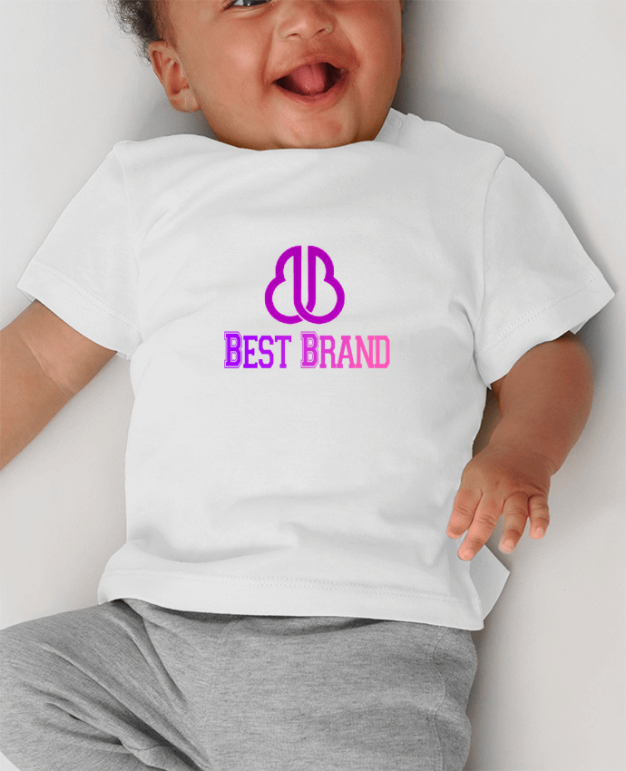 T-shirt bébé Best brand manches courtes du designer Bestbrand