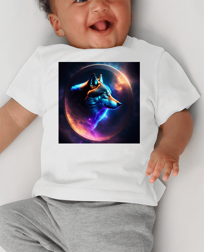 T-shirt bébé anochecer manches courtes du designer creativeSkin