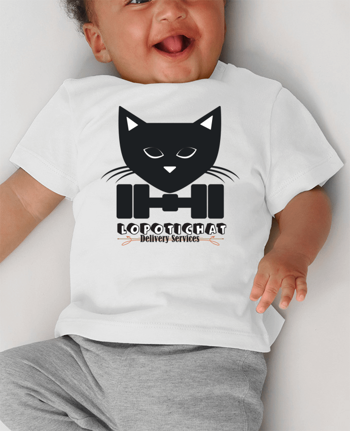T-shirt bébé Lopotichat Delivery Service manches courtes du designer Graphy-Tales