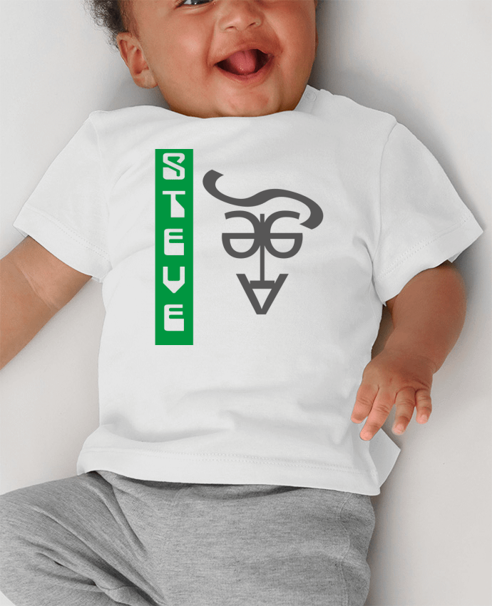 T-shirt bébé DrawMyName manches courtes du designer Graphy-Tales