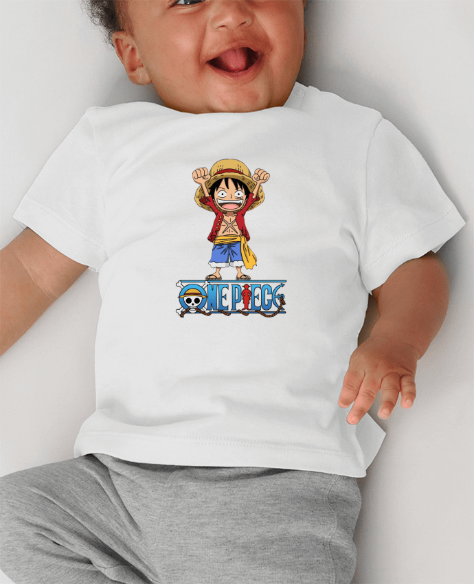 T-shirt bébé One piece style 21 manches courtes du designer 21twentyone