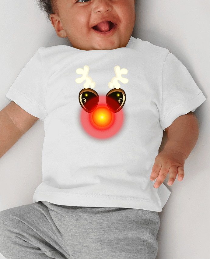 T-shirt bébé RODOLFO manches courtes du designer Santiaguen