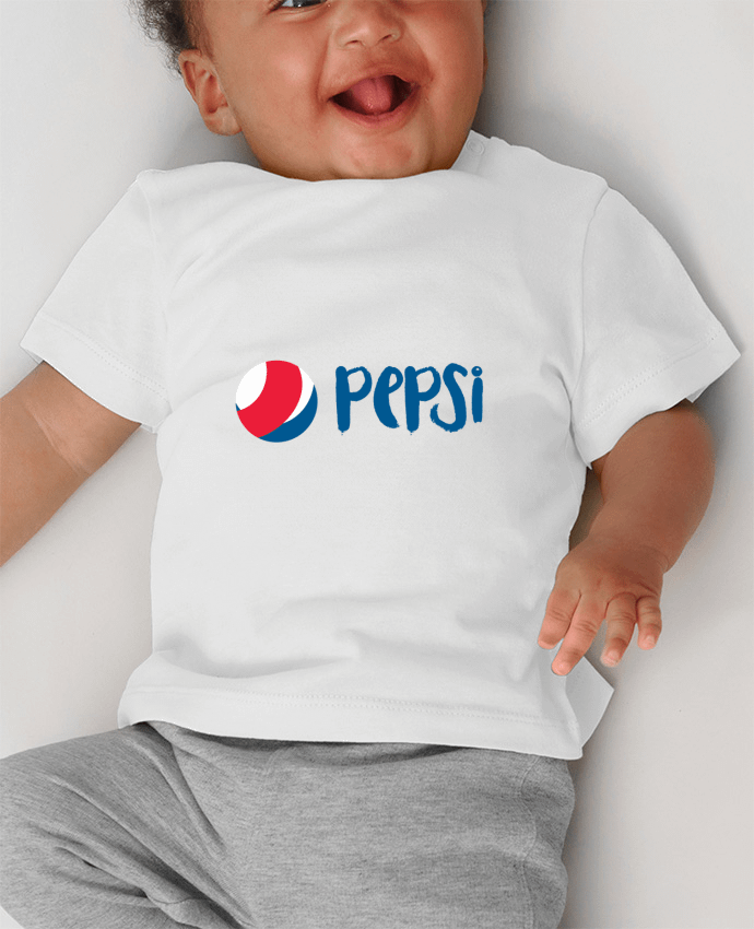T-shirt bébé LOGO PEPSI manches courtes du designer Chrisac