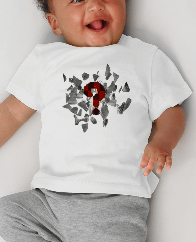 T-shirt bébé DESIRE manches courtes du designer Santiaguen