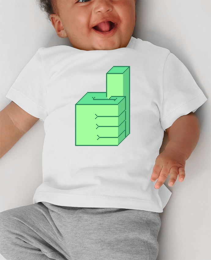 T-shirt bébé GOOD FPS manches courtes du designer Santiaguen