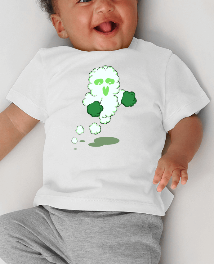 T-shirt bébé HEAVY SLEEP manches courtes du designer Santiaguen