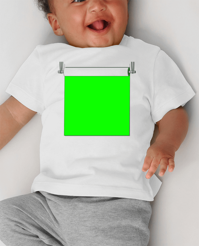 T-shirt bébé CROMA manches courtes du designer Santiaguen
