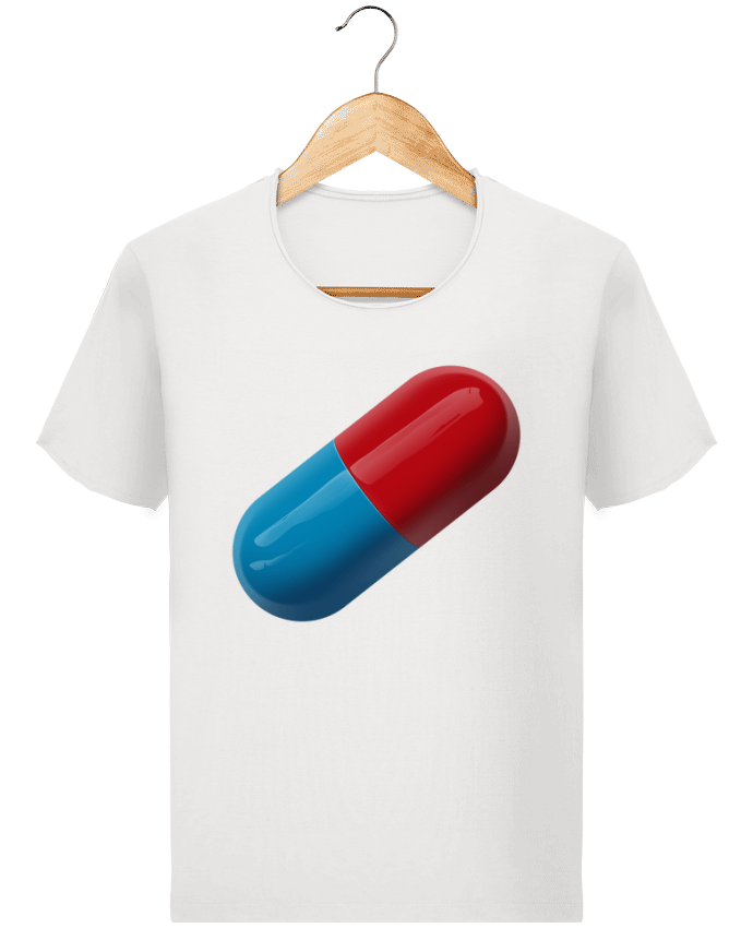  T-shirt Homme vintage Pilule réaliste par Lamouchenoire