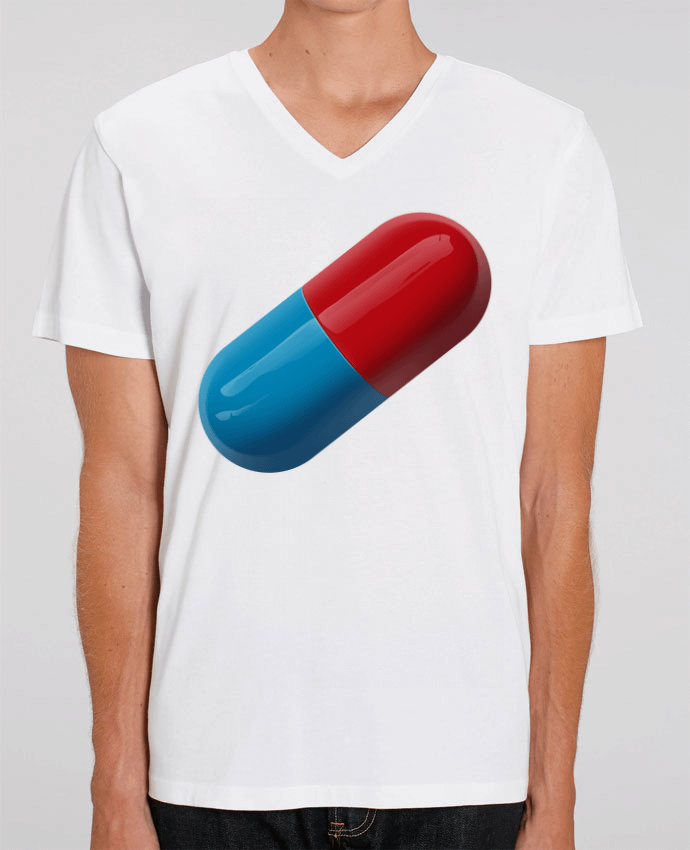 T-shirt homme Pilule réaliste par Lamouchenoire