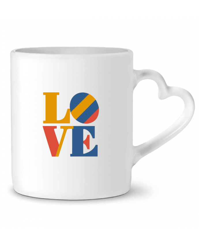 Mug coeur Love par Adnane
