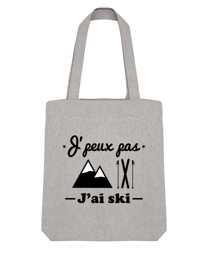 Tote Bag Stanley Stella J'peux pas j'ai ski par Benichan 