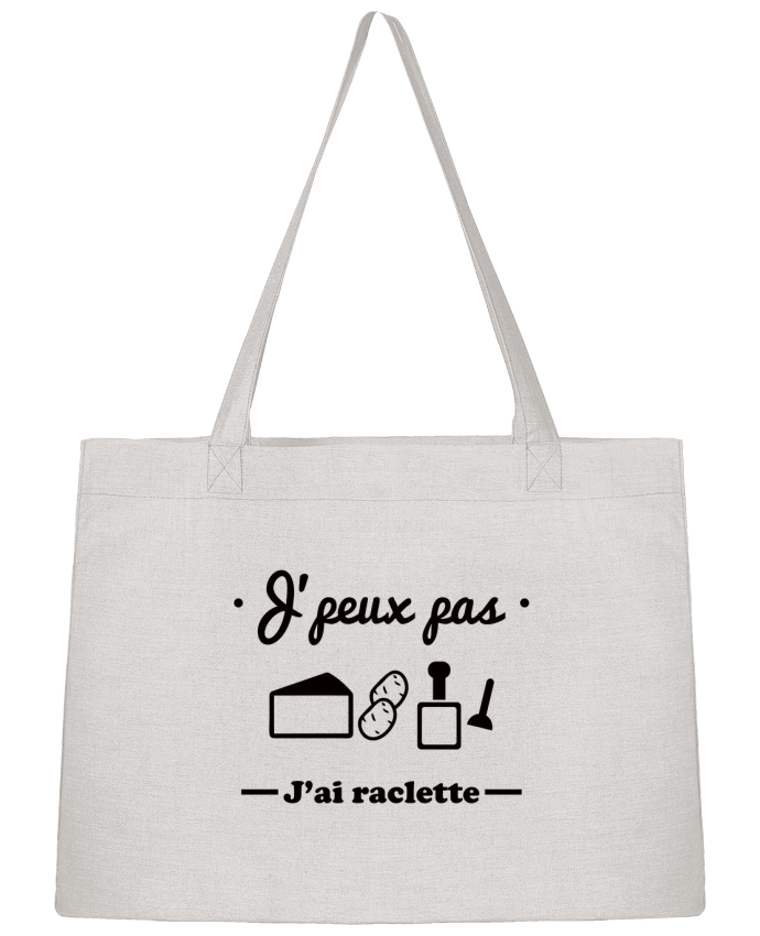 Sac Shopping J'peux pas j'ai raclette par Benichan