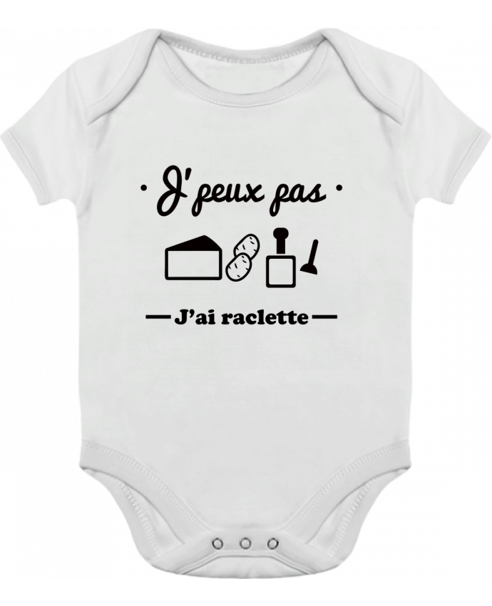 Baby Body Contrast J'peux pas j'ai raclette by Benichan